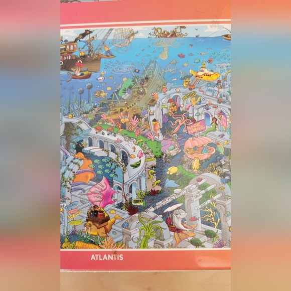 Atlantis (Tooniverse) Steve Skelton 550 Pieces Ocean Fish Ships All Ages - Picture 10 of 14